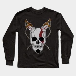 Skull of Sparta. Long Sleeve T-Shirt